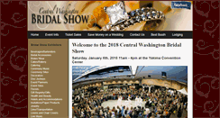 Desktop Screenshot of centralwashingtonbridalshow.com